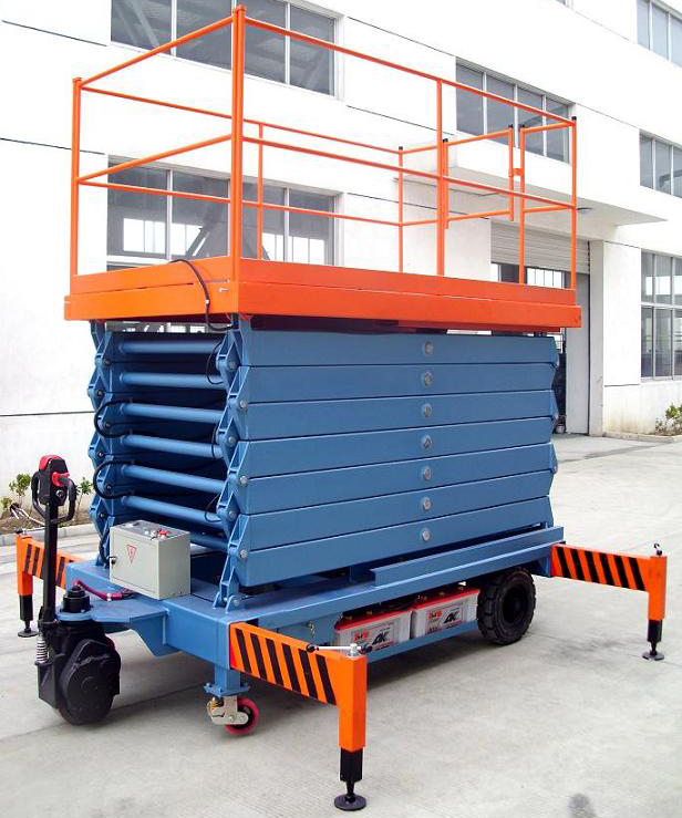 青岛助力行走剪叉式高空作业平台